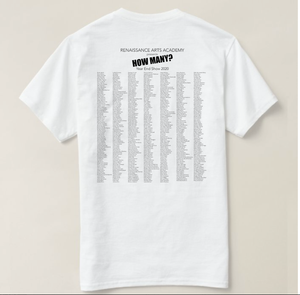 Youth T-Shirts: "How Many?" Year End Show 2020