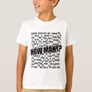 Youth T-Shirts: "How Many?" Year End Show 2020